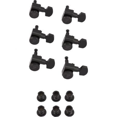 Fender Locking Tuners Strat/Tele Black Gloss 0990818400