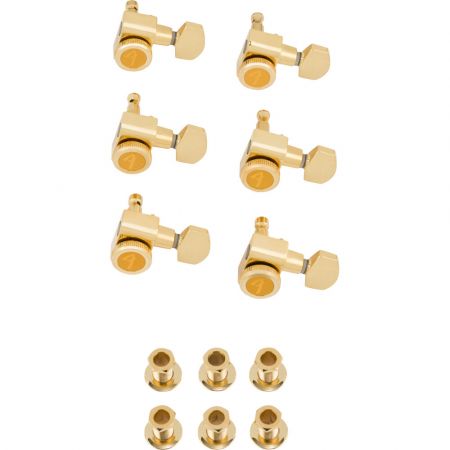 Fender Locking Tuners Strat/Tele Gold 0990818200