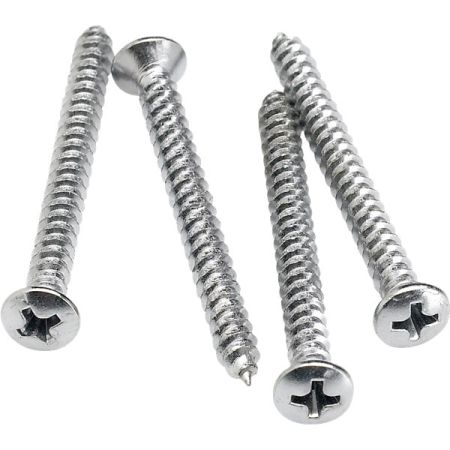 Fender Neck Mounting Screws Chrome 4 kpl 0994948000