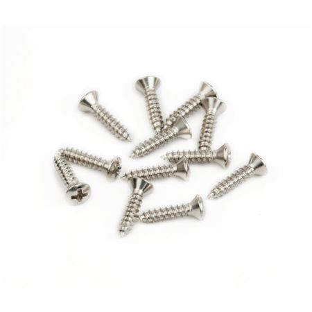 Fender Pickguard Screw Nickel 1 kpl 0015578049