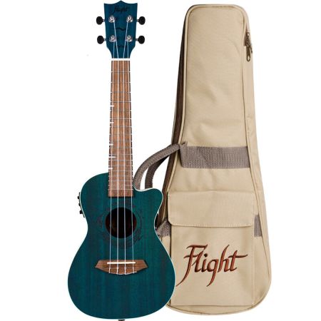 Flight DUC380 CEQ Topaz Konserttiukulele Mikillä  5885