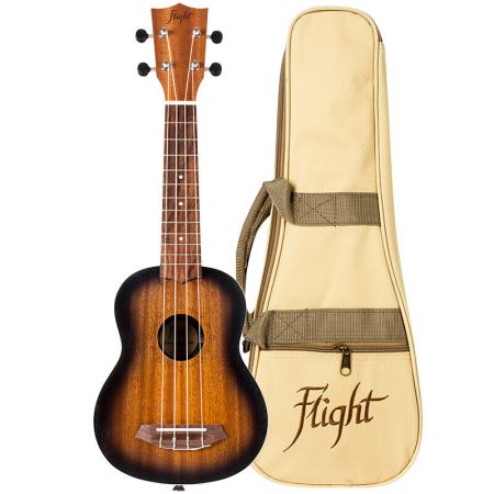 Flight NUS380 Amber Sopraanoukulele 5859