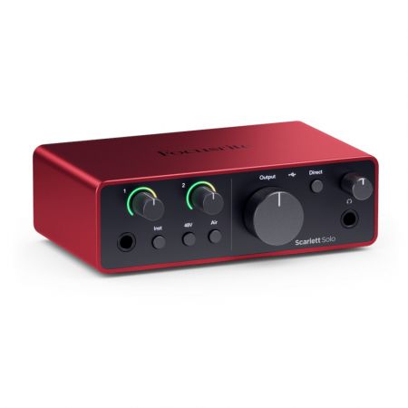 Focusrite Scarlett Solo 4th Gen 7FOMOSC0032