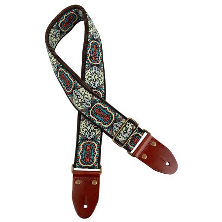 Gaucho GST-1281 2&quot; Jakardihihna Vibrant Blooms GST-1281-2