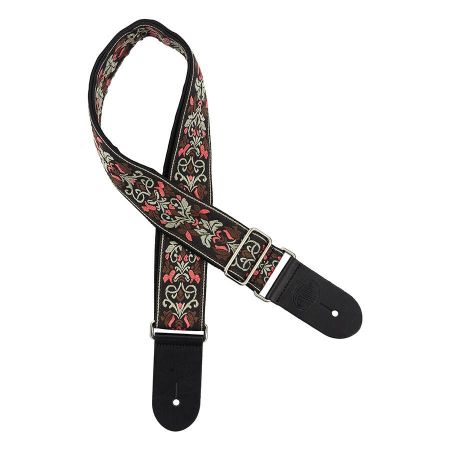 Gaucho GST-194 2&quot; Jakardihihna Dark Floral GST-194-02