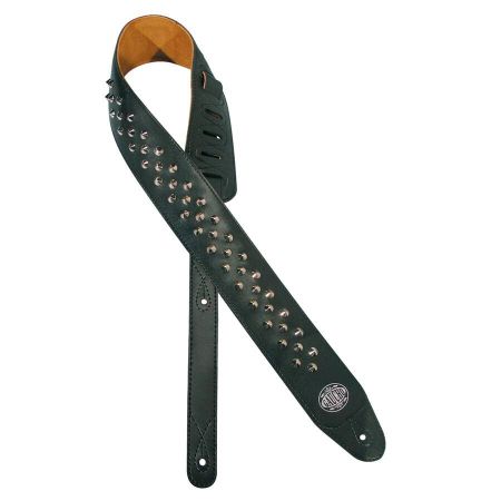 Gaucho GST-284 Biker Buttons Kitarahihna Musta GST-284-BK