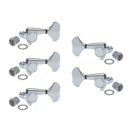 Gotoh GB707-5 Bass Tuner Set 3+2 Chrome GB-707-5CL3