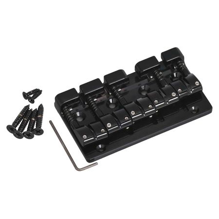 Gotoh J510BO-5 Modern Bass Bridge Black GTH12444