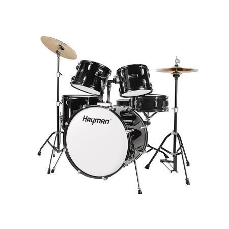 Hayman Start Series 5-osainen rumpusetti, musta HM-100-BK