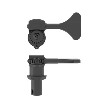 Hipshot HB6 3/8&quot; Lic. Ultralite Bass Tuner Y-key Black HS20650KB