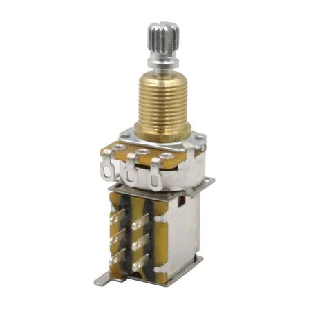 Hosco Push-Push 500K Linear Taper Potentiometer H-PPUSH500B