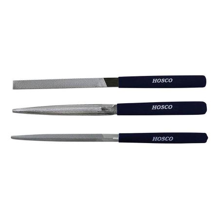 Hosco Japan Nut & Saddle File Set of Three H-TL-BF3