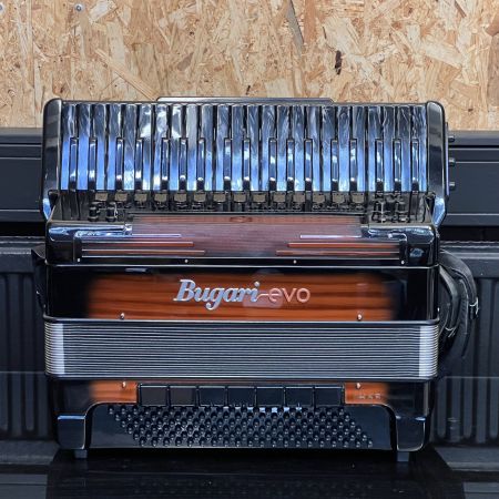 BUGARI EVO HARIA P41 WOODEN KÄYTETTY DIGITAALIHARMONIKKA VT-2989