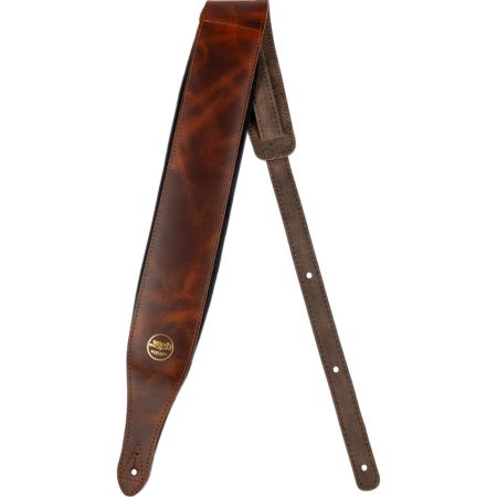 Jet Guitars BL-50 Leather Strap Brown 10.5cm BL50BR