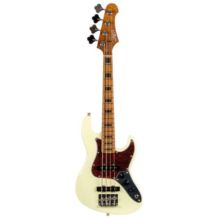 Jet Guitars JB-300 Travel Bass Olympic White JB300OW