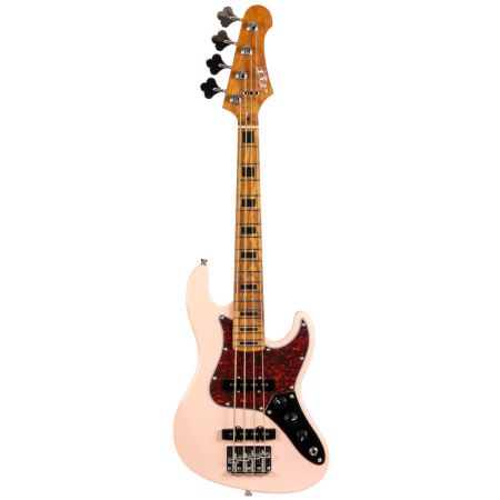 Jet Guitars JB-300 Travel Bass Shell Pink JB300PK