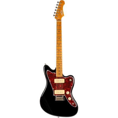 Jet Guitars JJ-300 P90 Black JJ300P90BK