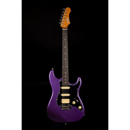Jet Guitars JS-400 HSS RW Plum Metallic JS400PLMR