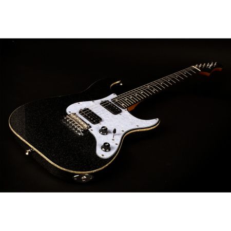 Jet Guitars JS-500 Black Sparkle JS500BLS