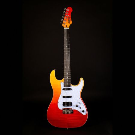 Jet Guitars JS-600 HSS Red Fade JS600TRS