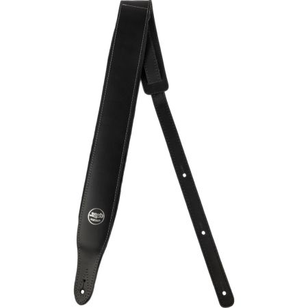 Jet Guitars SL-50 Leather Strap Black 8.5cm SL50BK