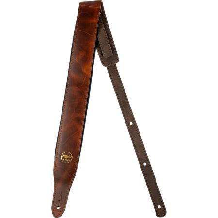 Jet Guitars SL-50 Leather Strap Brown 8.5cm SL50BR