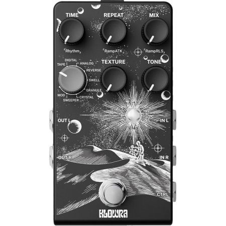 Klowra Everlast Multi Delay Pedal KW-KBS-02