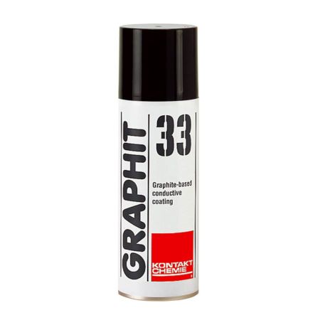 Kontakt Chemie GRP33-200 Graphit 33 Conductive Coating  GRP33-200