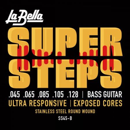 La Bella SS-45B Super Steps Stainless Steel 45-128 L-SS-45B