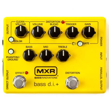 MXR M80Y Bass D.I.+ Ikebe Yellow M80Y