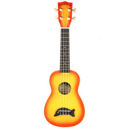 Makala Dolphin Sopraanoukulele Orange Burst YKLMK-SDORBURST