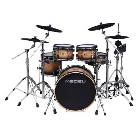 Medeli MZ928 Digital Drum Kit Tobacco Sunburst MZ928