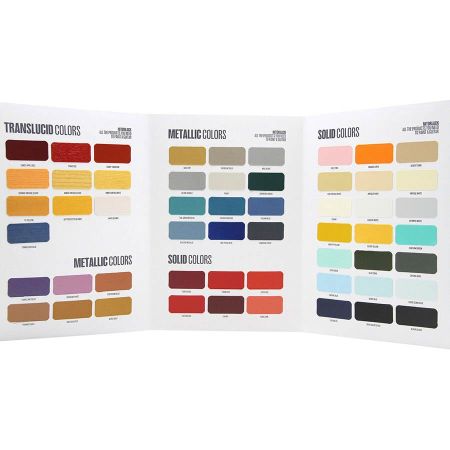 NitorLack Colour Chart on Wood N880133106
