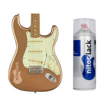 NitorLack Nitroc. Paint Firemist Gold 400ml Aerosol N250797160
