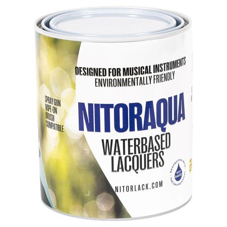 NitorLack NitorAqua Waterbased Lacquer Clear Gloss 750ml Can N270037110