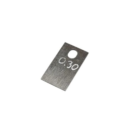 OHM Picks FR Saddle Shim 0.30mm Terästä OHMPICK-BSHIM030