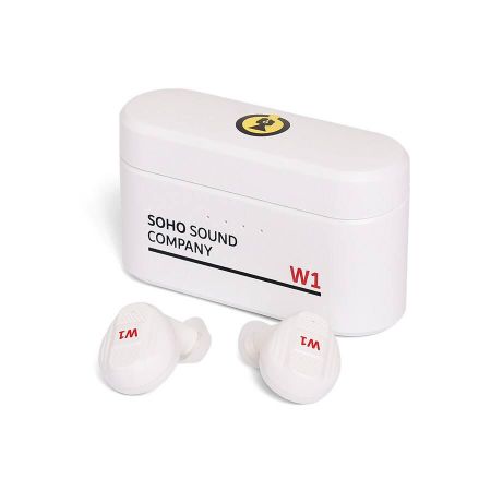 SOHO Sound True Wireless Nappikuulokkeet, Valkoinen W1/WH