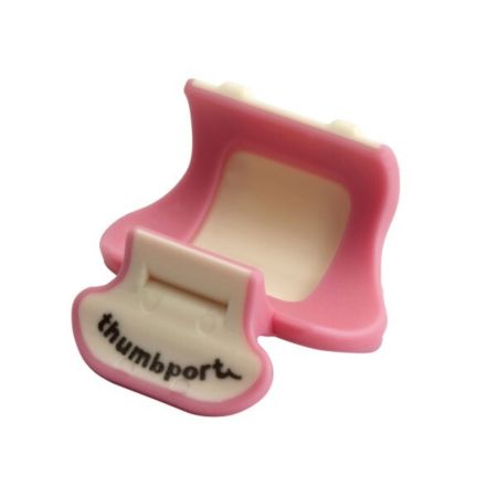 Sormituki huiluun thumbport pinkki/valkoinen TP-P