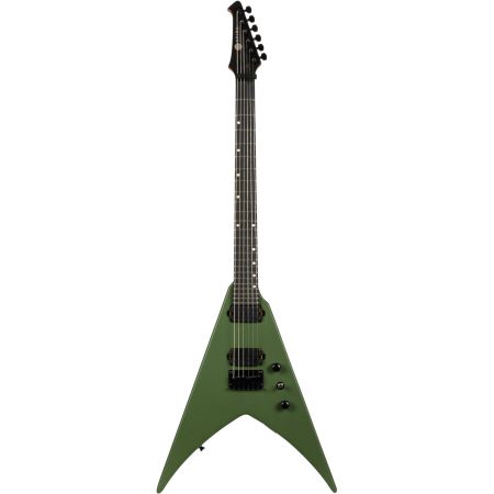 Spira Guitars V-400 Satin Army Green V-400 MGR