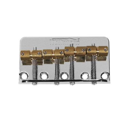 Wilkinson BB-WBBC Bass Bridge Brass Saddles Chrome BB-WBBC-C