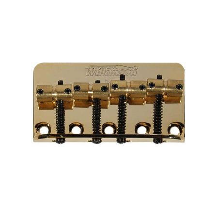 Wilkinson BB-WBBC Bass Bridge Brass Saddles Gold BB-WBBC-G