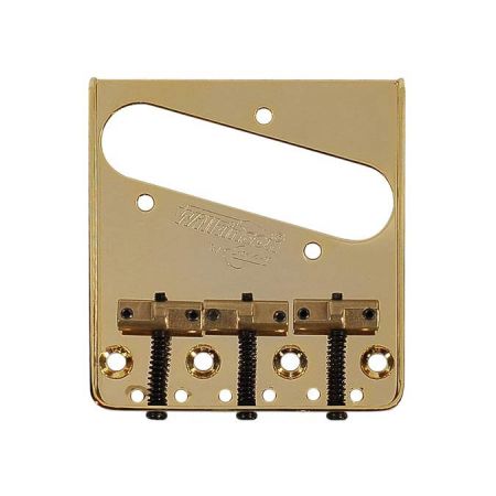 Wilkinson B-WTB Tele Bridge 3-Saddles Gold B-WTB-G