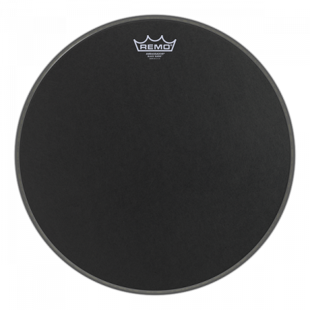 Remo 12&quot; Ambassador Suede Black BA-0812-ES