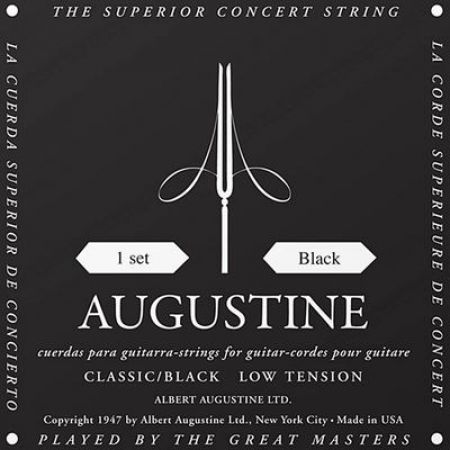 Augustine Black klassisen kitaran kielet AU-CLBK