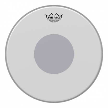 Remo 14&quot; Emperor Coated Black Dot -virvelikalvo BE-0114-10