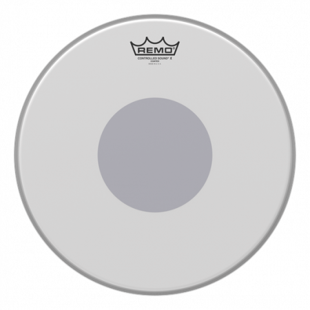 Remo 14&quot; Controlled Sound X Coated Black Dot CX-0114-10