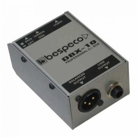 Bespeco DBX10 DI Direct Box passiivi BPDBX10