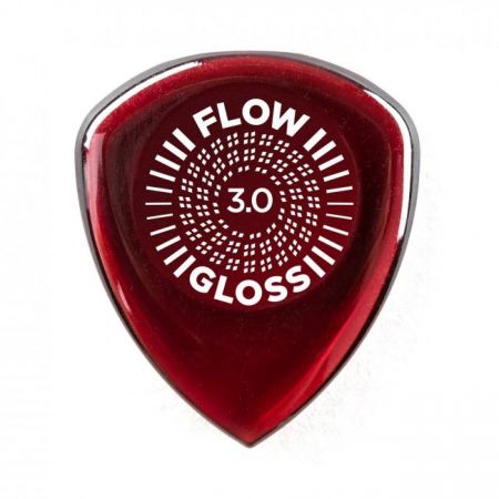 Dunlop Flow Gloss 3mm plektra, 3kpl BAG550P300