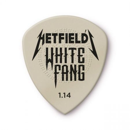 Dunlop 1,14 mm Hetfield White Fang Flow plektralajitelma BAGPH122P114