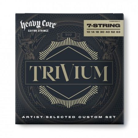 Dunlop Trivium 10-63 Heavy Core 7-String TVMN10637